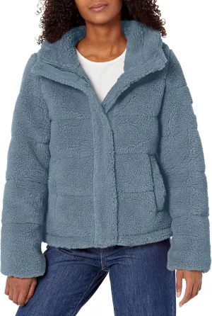 Calvin Klein Women's Faux Sherpa Coat