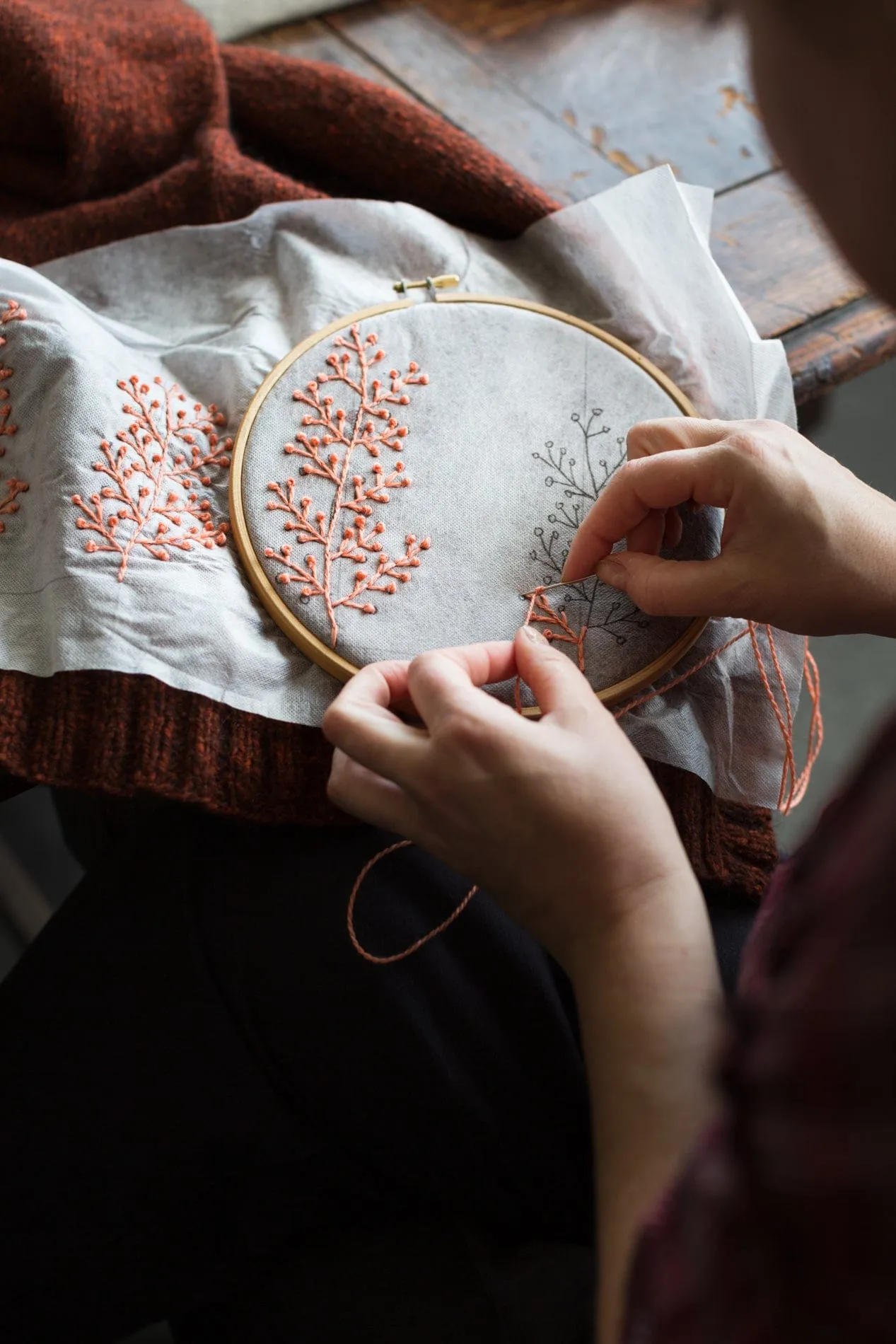 Embroidery on Knits- Judit Gummlich
