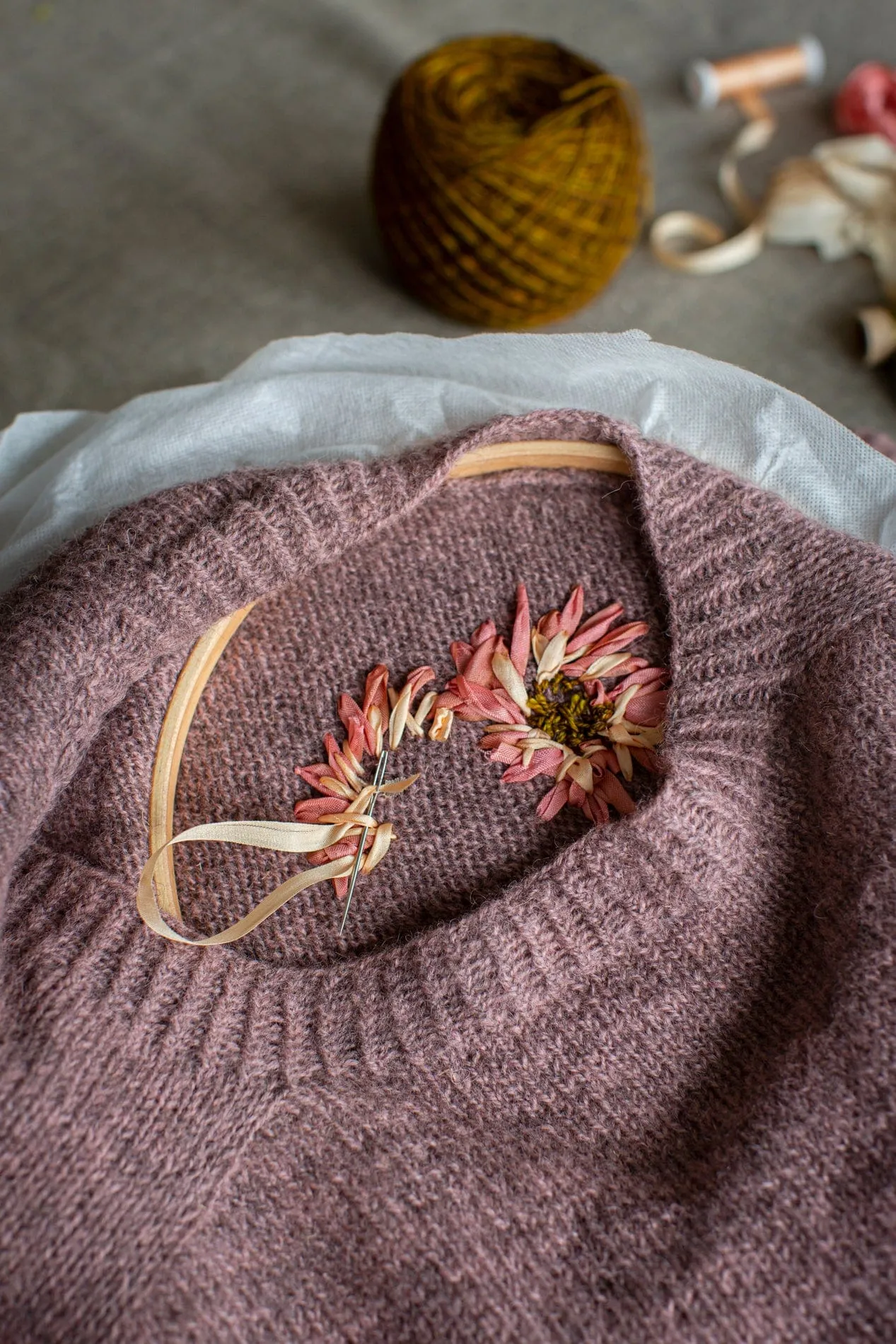 Embroidery on Knits- Judit Gummlich