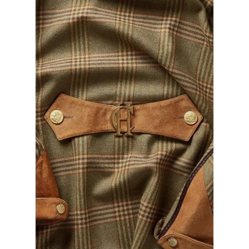 Holland Cooper Chiltern Ladies Tweed Cape - Leveret
