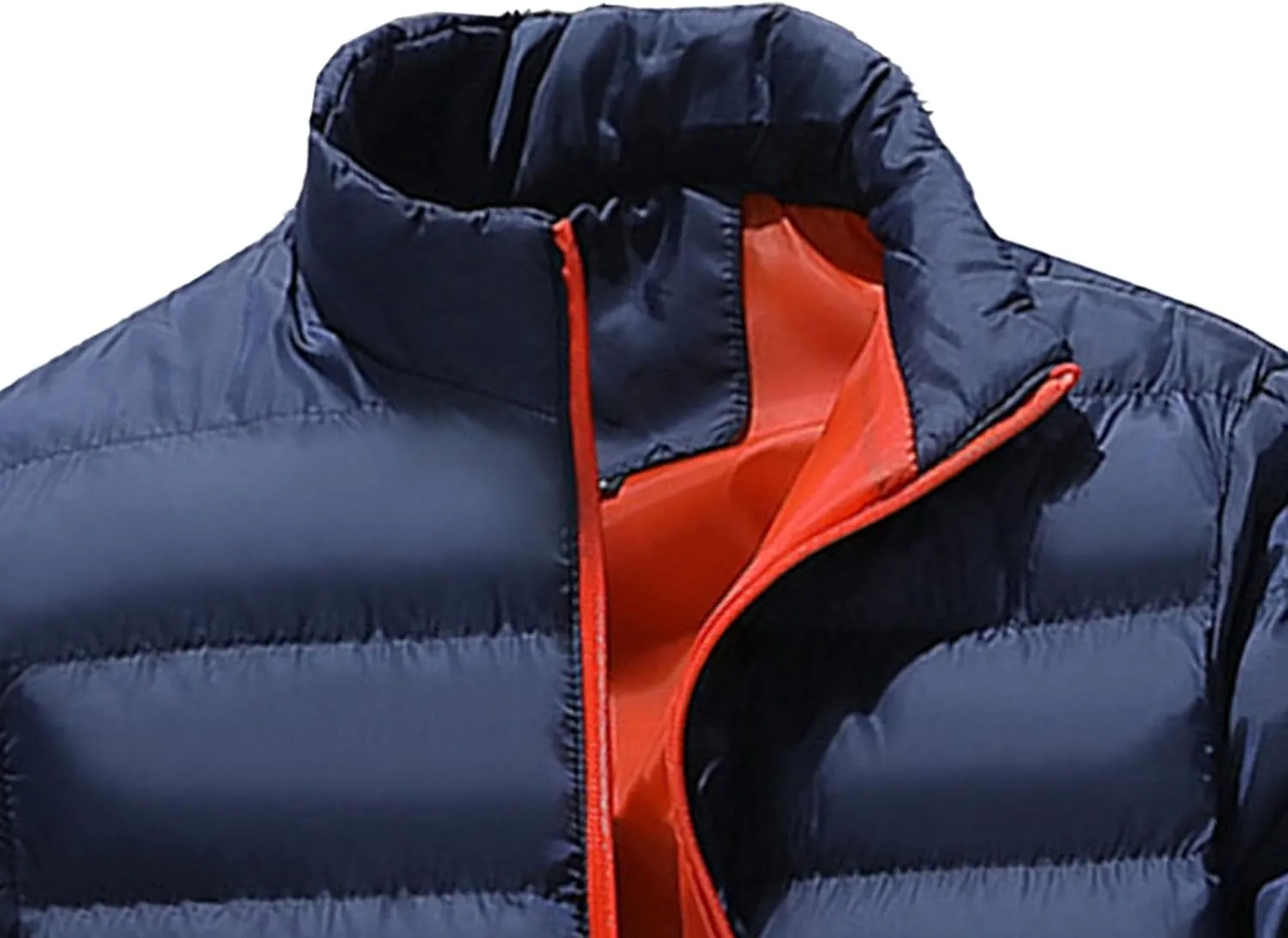 Mens Lightweight Padded Coats Flight Bomber Puffer Outwear Jacket Windproof Down Packable Winter Jackets
