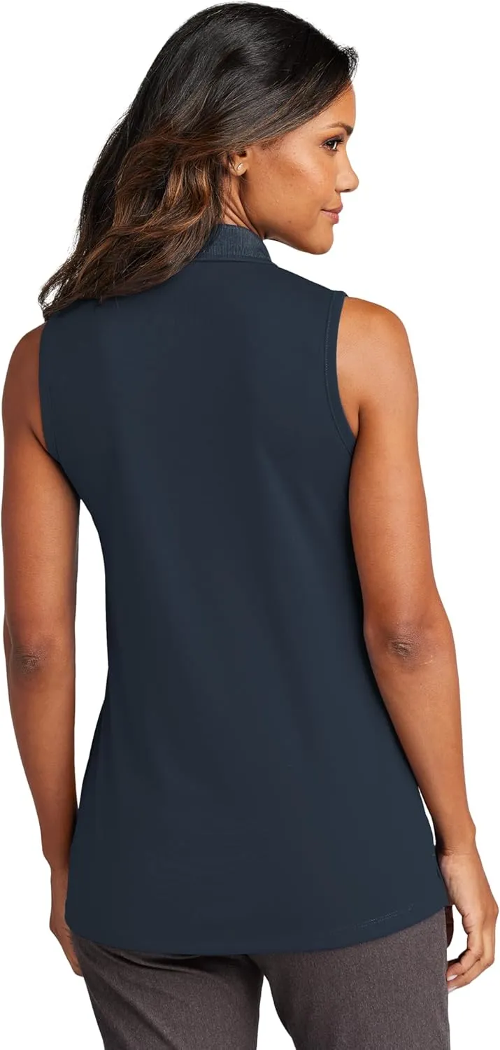 Port Authority Ladies Dry Zone UV Micro-Mesh Sleeveless Polo