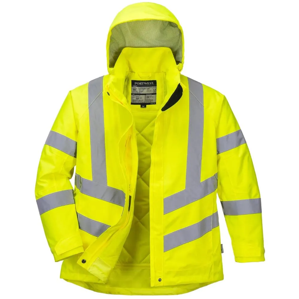 Portwest LW74 Women's Hi-Vis Winter Jacket