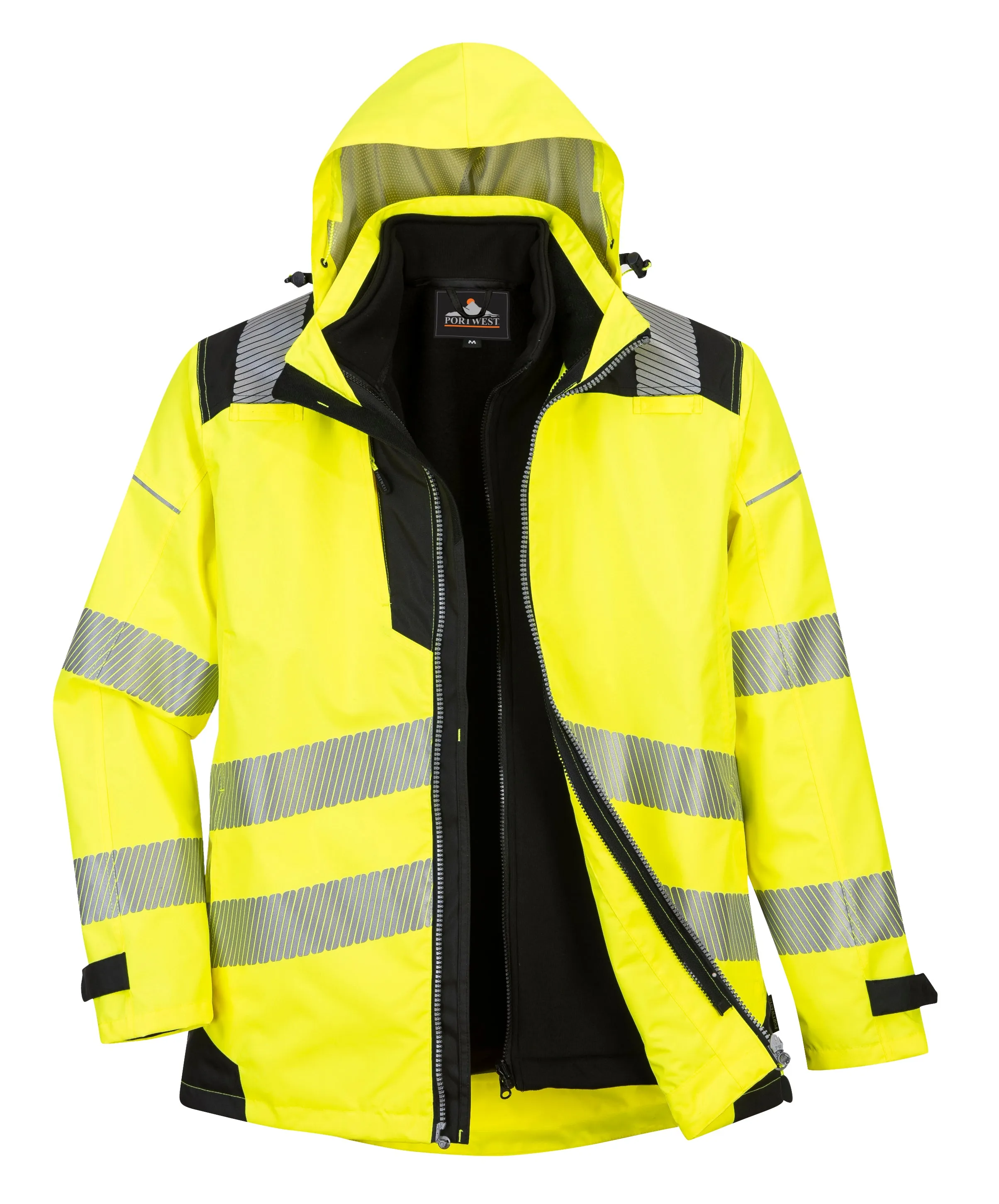 Portwest PW365 Hi-Vis 3-in-1 Jacket