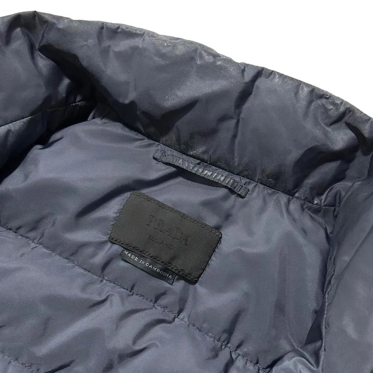 Prada Arm Patch Down Jacket