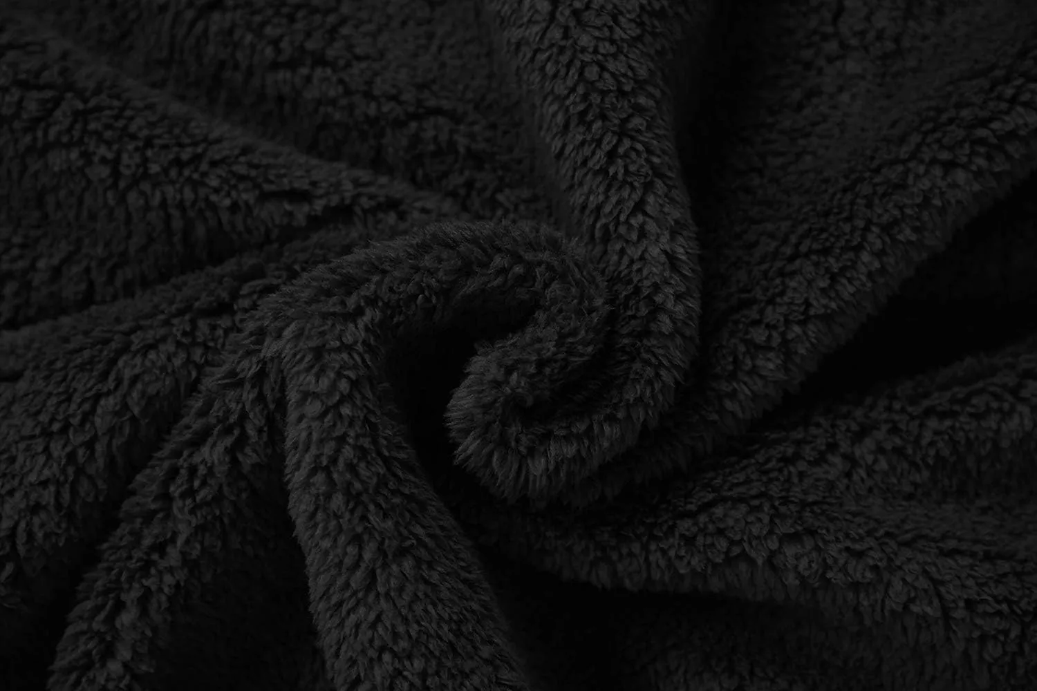 Runcati Mens Fuzzy Sherpa Jacket Cardigan Fleece Long Sleeve Full Zip Open Front Thermal Coat Fall Winter Outwear