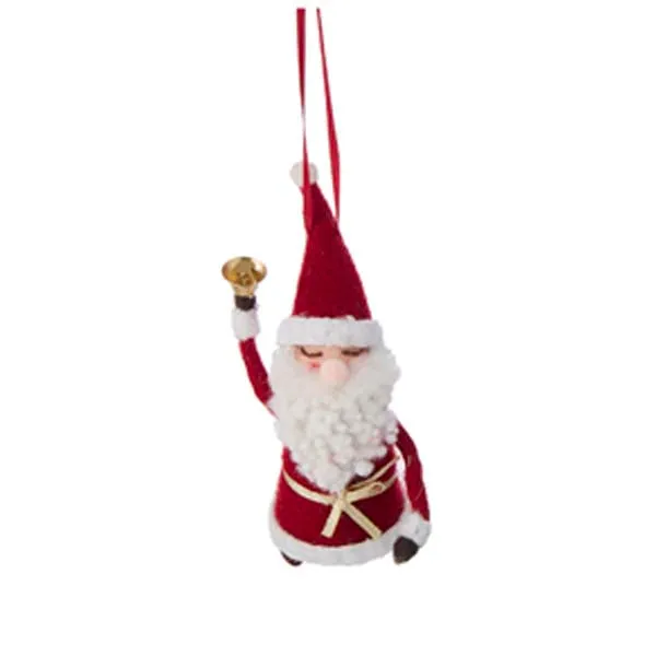 Santa Wool Deco - Assorted