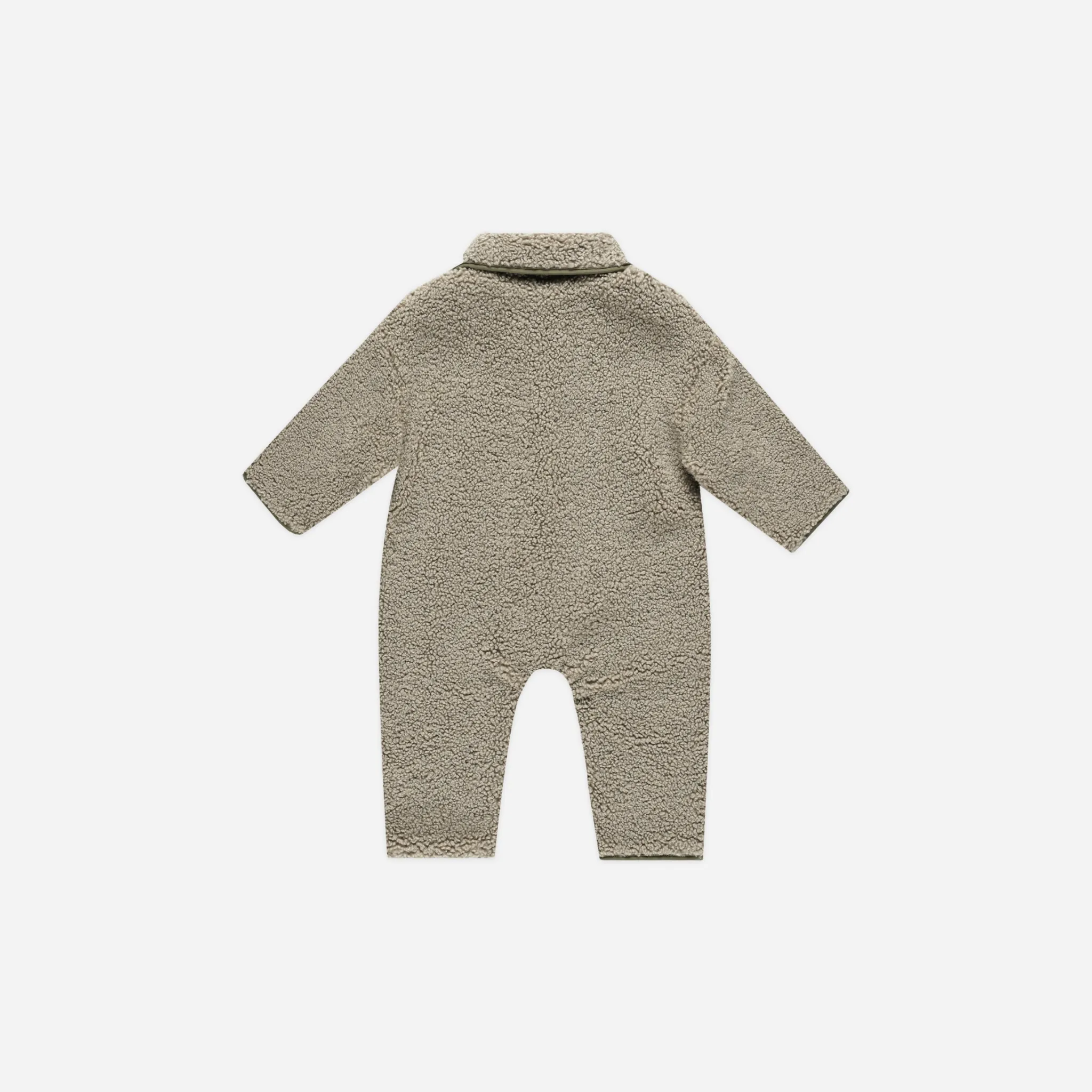 Shearling Jumpsuit - Olive